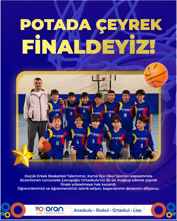 Potada Güçlü Adım, Çeyrek Finaldeyiz!